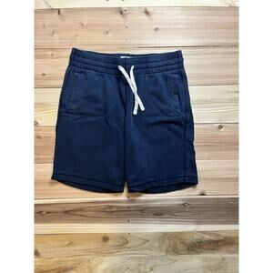Old Navy Men’s Navy Blue Fleece Lounge Shorts Size M Drawstring Sweat Shorts